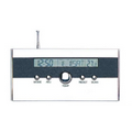 FM Radio & Rectangle Face Clock (6 1/4"x3 1/8"x 3/4")